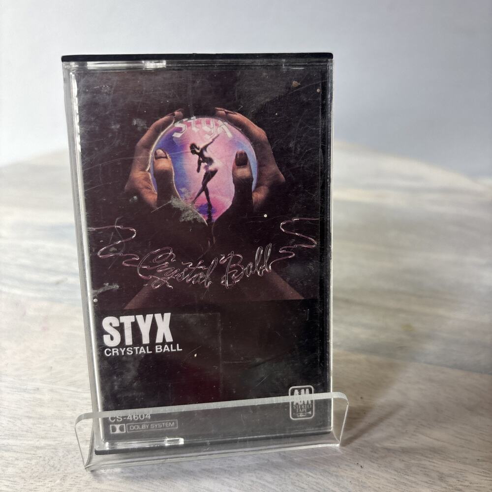 Styx - Crystal Ball (Cassette Tape, 1976) A&M Records CS-4604 Rock